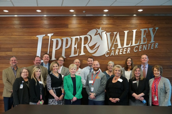 Attendees at Upper Valley Career Center